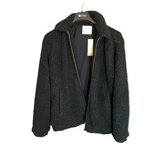 NWT Urban Outfitters Boucle Harrington Jacket Size Small